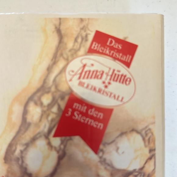 Anna Hutte pair of vintage lead crystal candlesticks in box. NIB. German made. - Picture 3 of 6